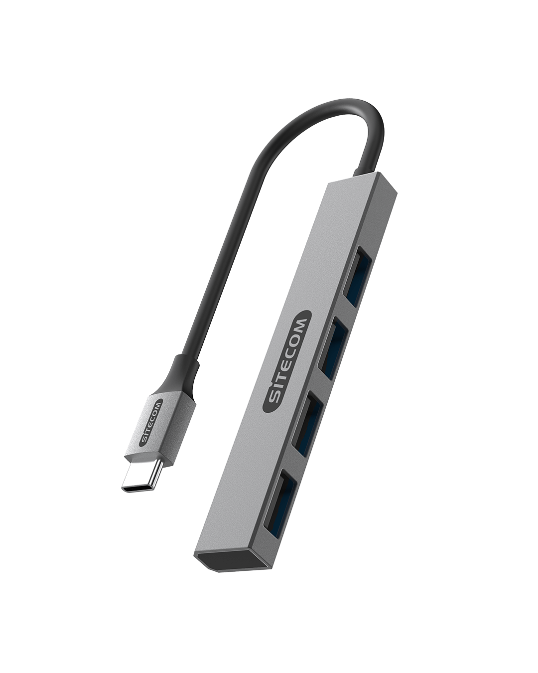 Sitecom - USB-C to 4x USB-A Nano hub - CN-5001