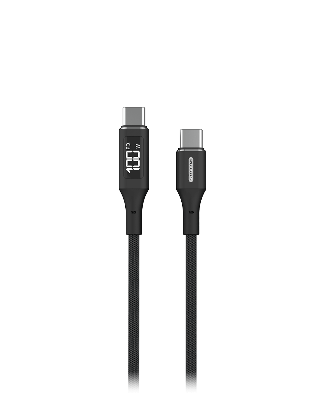 Sitecom - USB-C to USB-C Power cable with LED display - CA-1005