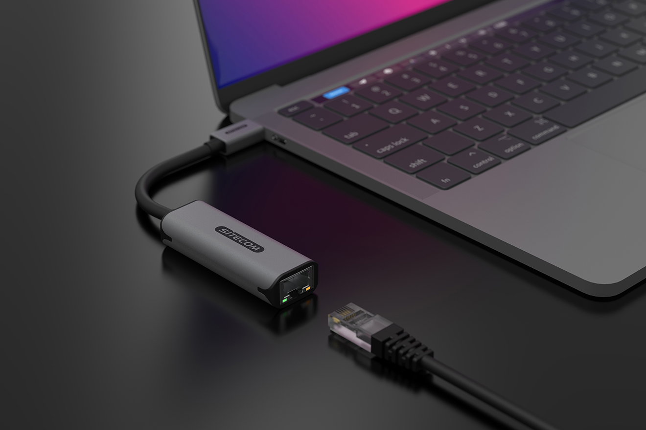 Sitecom - AD-1005 - USB-C to Ethernet 1 Gigabit Adapter