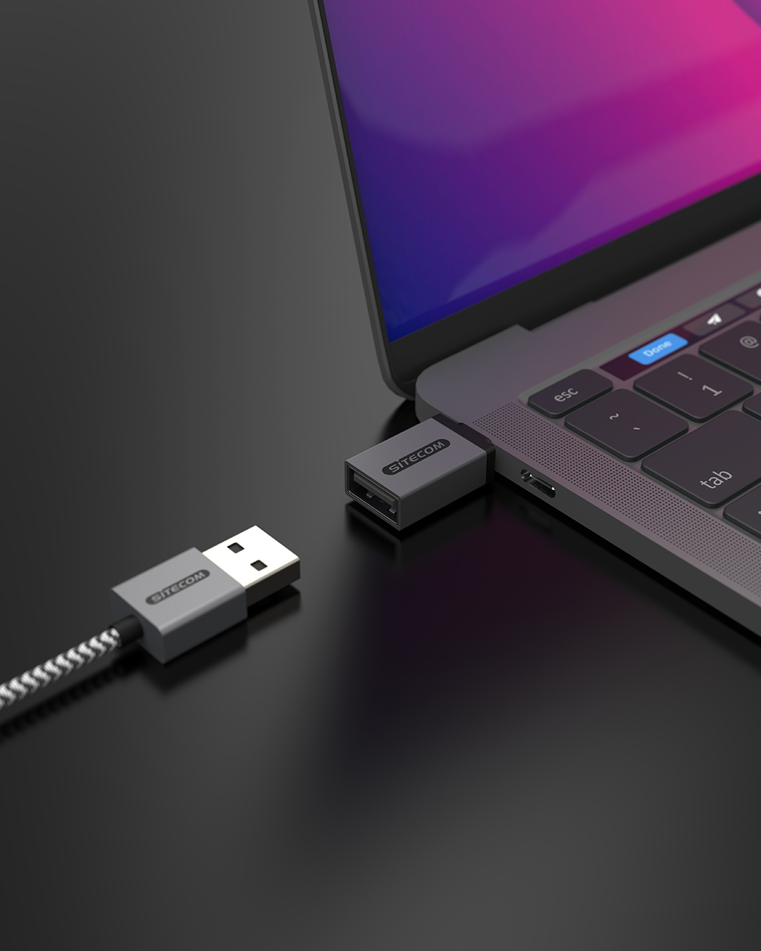 Sitecom - USB-C to USB-A mini adapter - AD-1010
