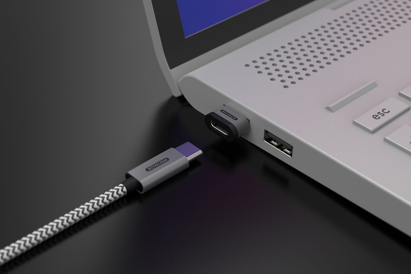 Sitecom - AD-1014 - USB-A to USB-C Nano Adapter