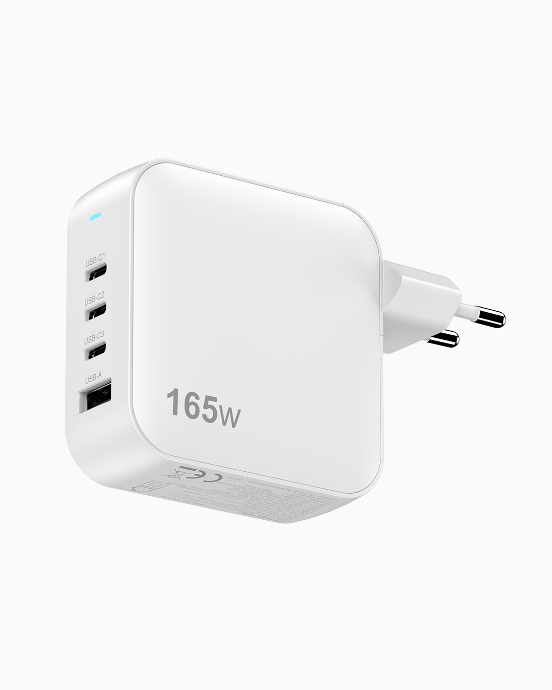 165W GaN Power Delivery Wall Charger