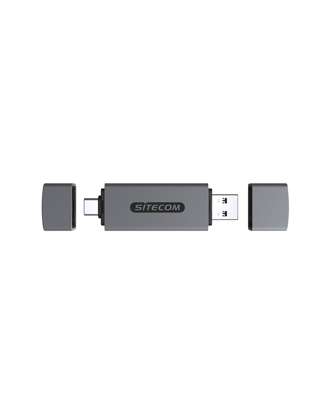 Sitecom USB-A + USB-C Stick Card Reader (104MB/s)