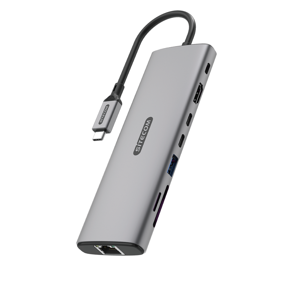 8 in 1 USB-C Power Delivery Multiport Adapter
