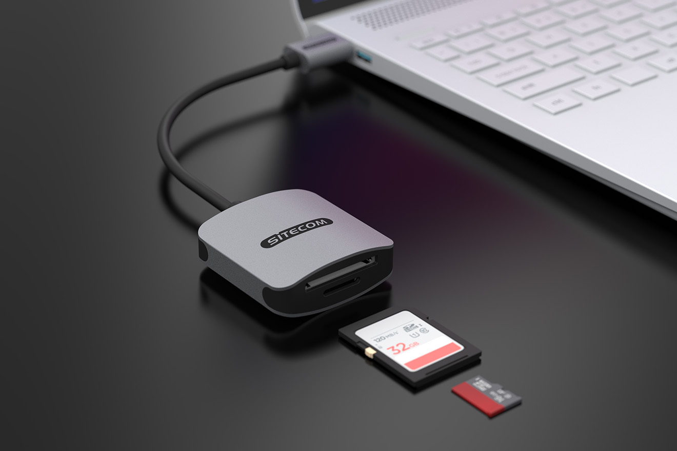 Sitecom - USB Card Reader UHS II - MD-1009