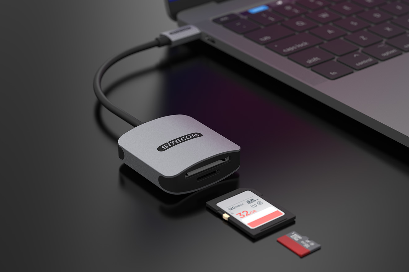 Sitecom - USB-C Card Reader UHS I - MD-1007