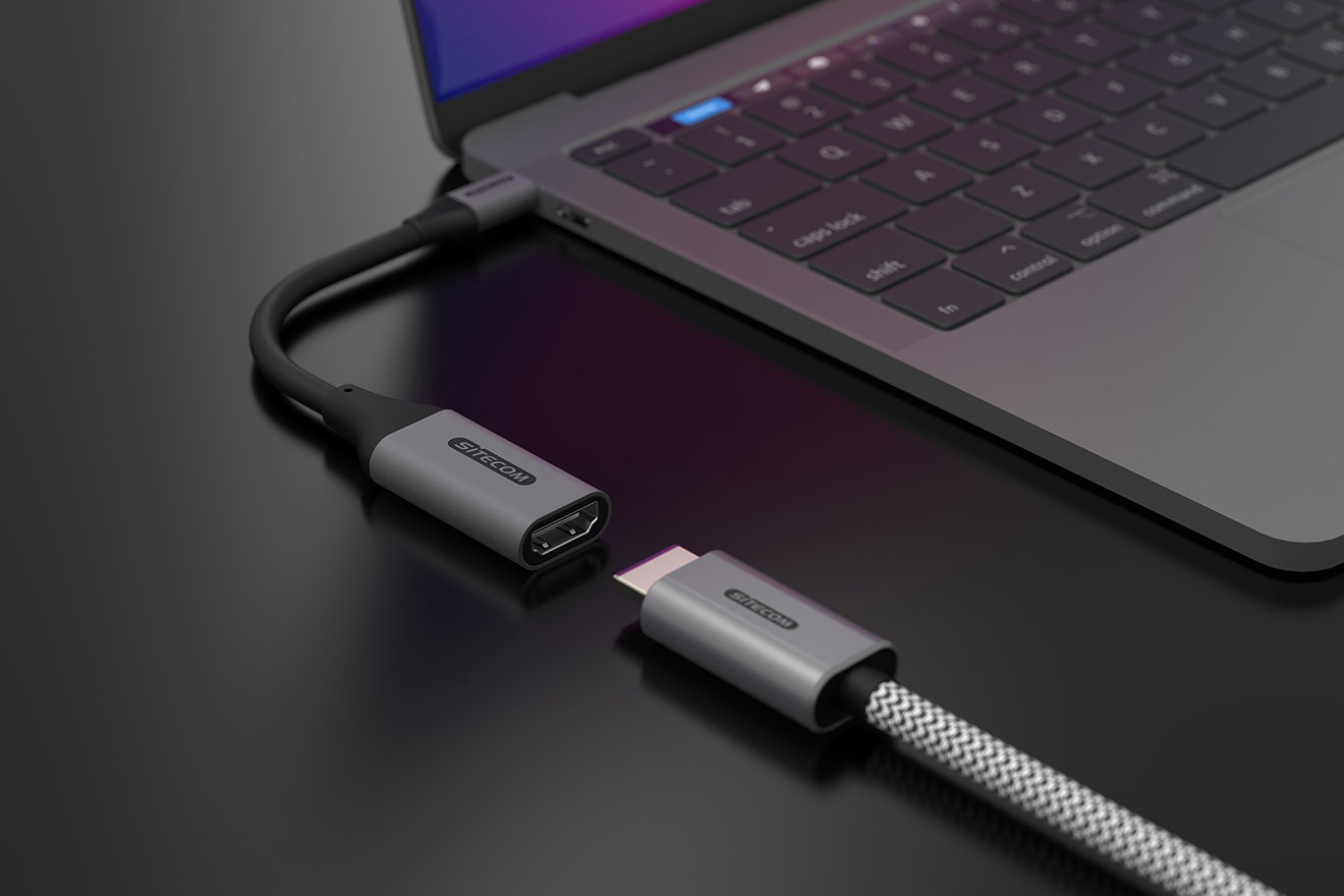 Câble adaptateur USB-C - HDMI 2.0 4k 60Hz de 15 cm