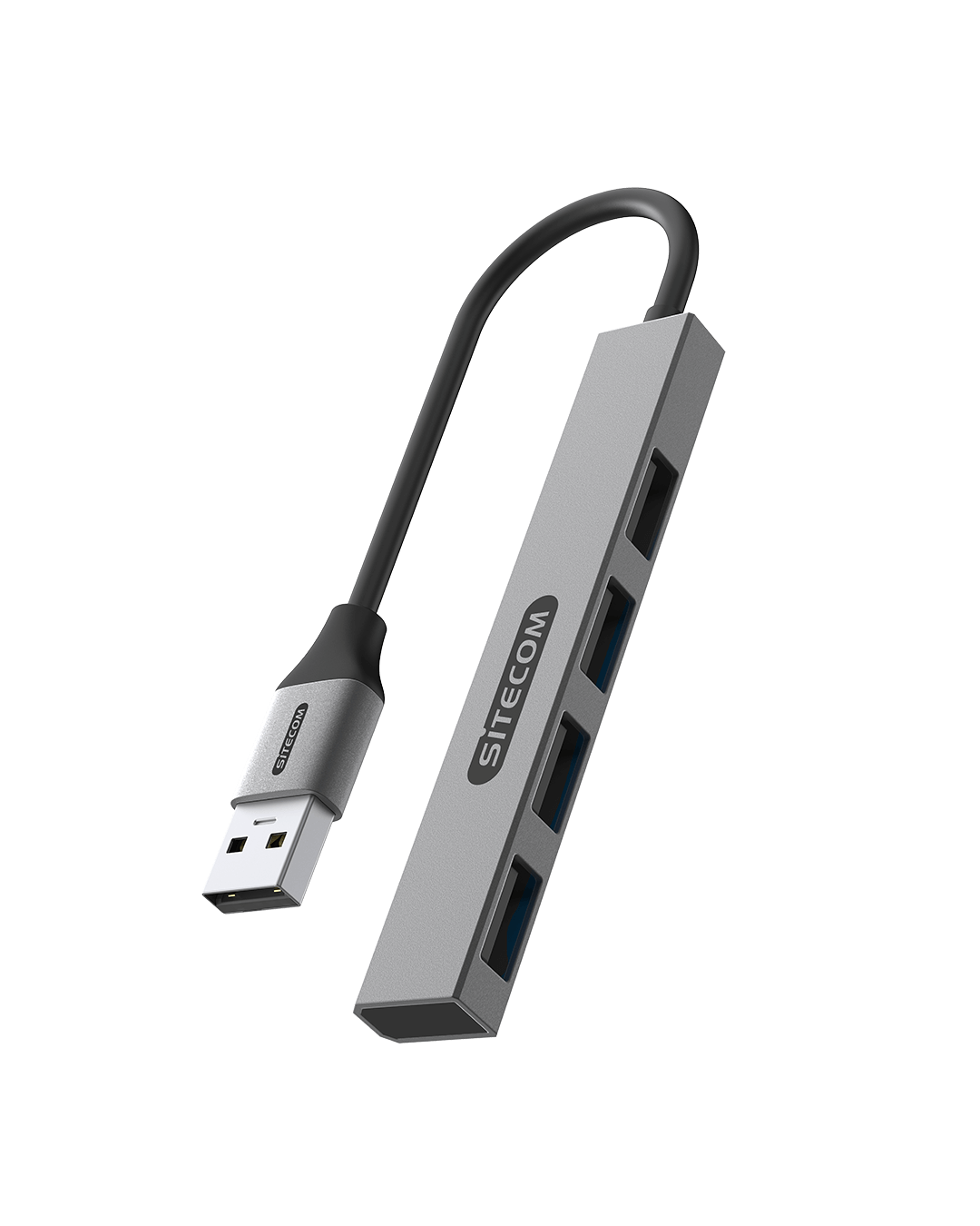 SITECOM Hub USB-C + Lecteur carte Gris (CN-406) – MediaMarkt Luxembourg