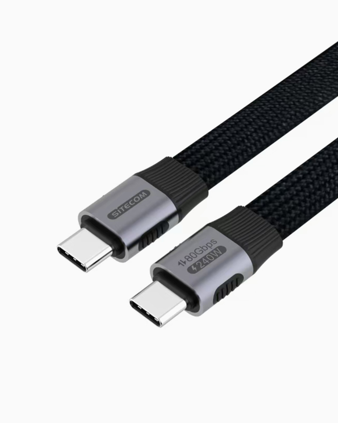 USB-C to USB-C Full Feature Flat Cable 100 cm 80Gbps