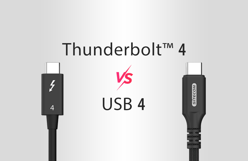 Thunderbolt 4 vs USB4: What's the difference?